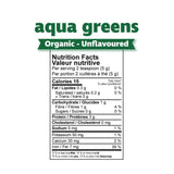 Prairie Naturals Organic Aqua Greens Powder Information
