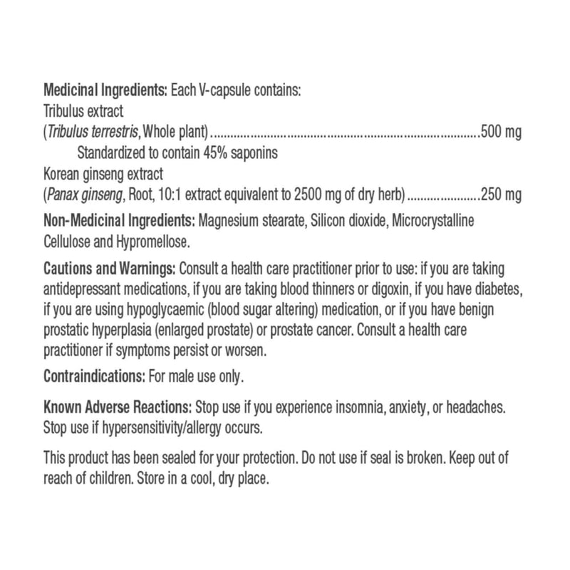 Prairie Naturals Trib Force Information
