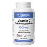 Bottle of Preferred Nutrition® Vitamin C Calcium Ascorbate 1000mg 240 Capsules
