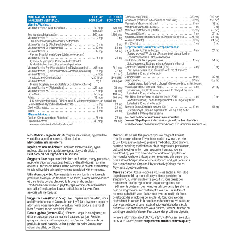 Progressive Multi for Women 50+ - Information
