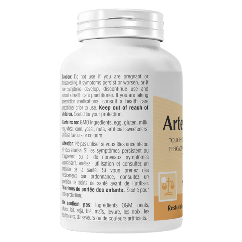 Side of Bottle of Provita Artemisinin Forte
