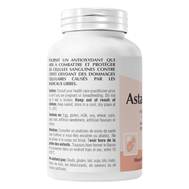 Bottle Side of Provita Astaxanthin Forte
