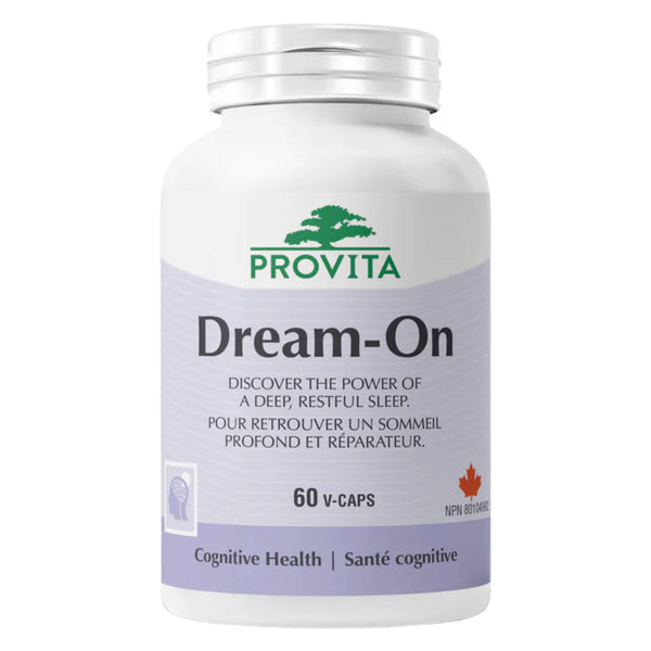 Bottle of Provita Dream-On 60 Veggie Capsules
