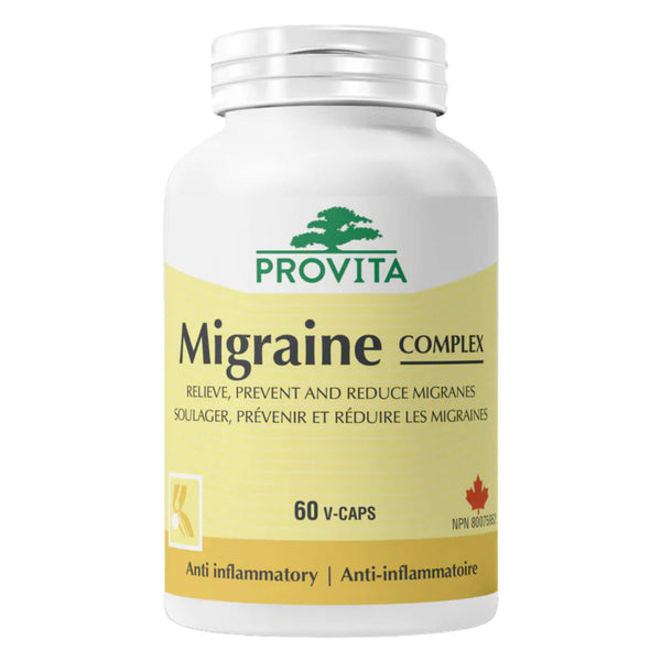 Bottle of Provita Migraine Complex 60 VCap
