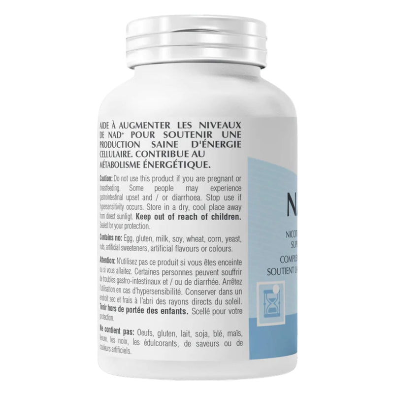 Side of Bottle of Provita NADogen®
