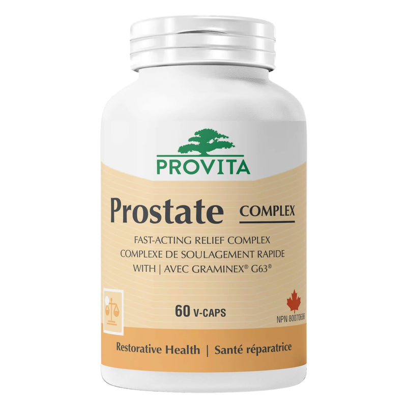 Bottle of Provita Prostate Complex 60 VCap
