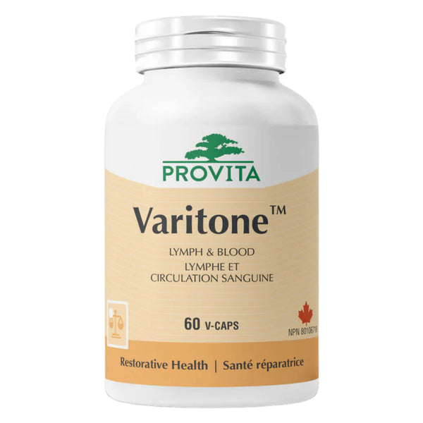 Bottle of Provita Varitone 60 Veggie Capsules
