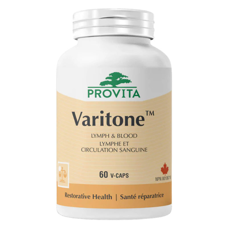 Bottle of Provita Varitone 60 Veggie Capsules
