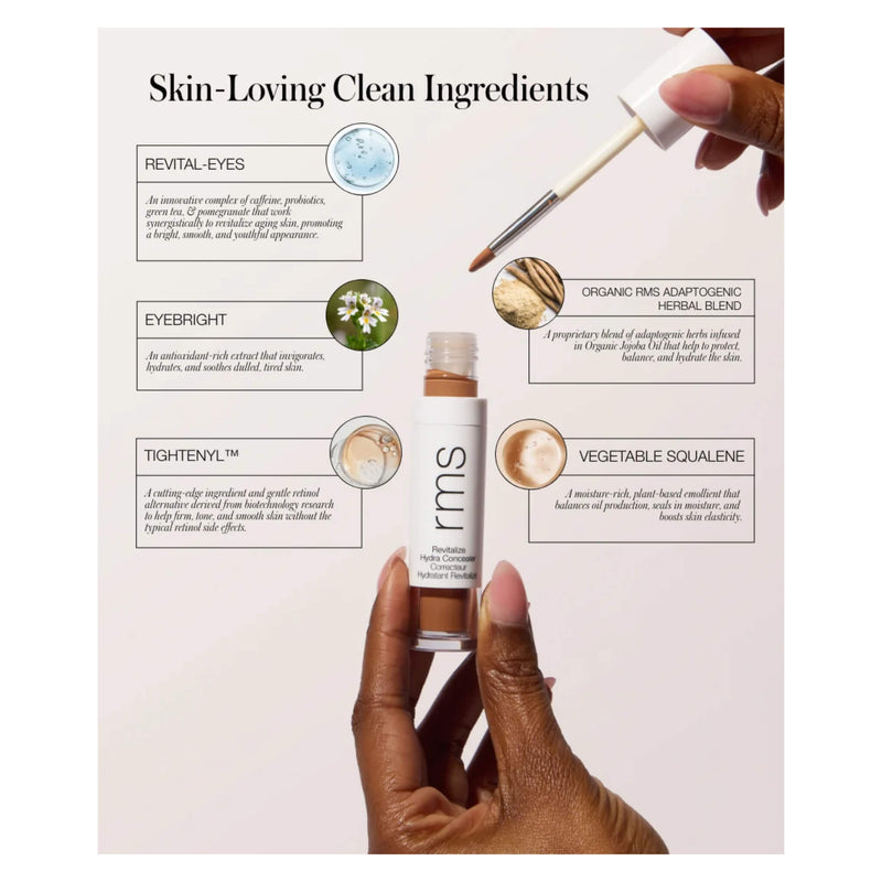 RMS Beauty Revitalize Hydra Concealer Ingredients
