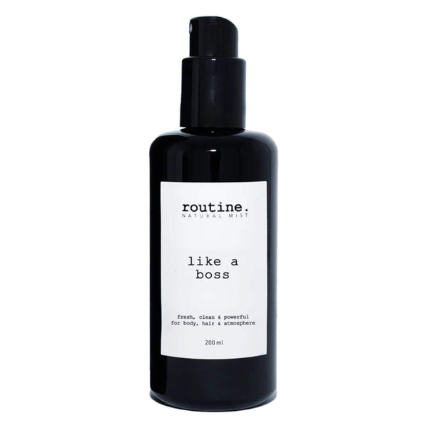 Spray Bottle of Routine Body, Hair & Atmosphere Mist - Like a Boss 200ml
