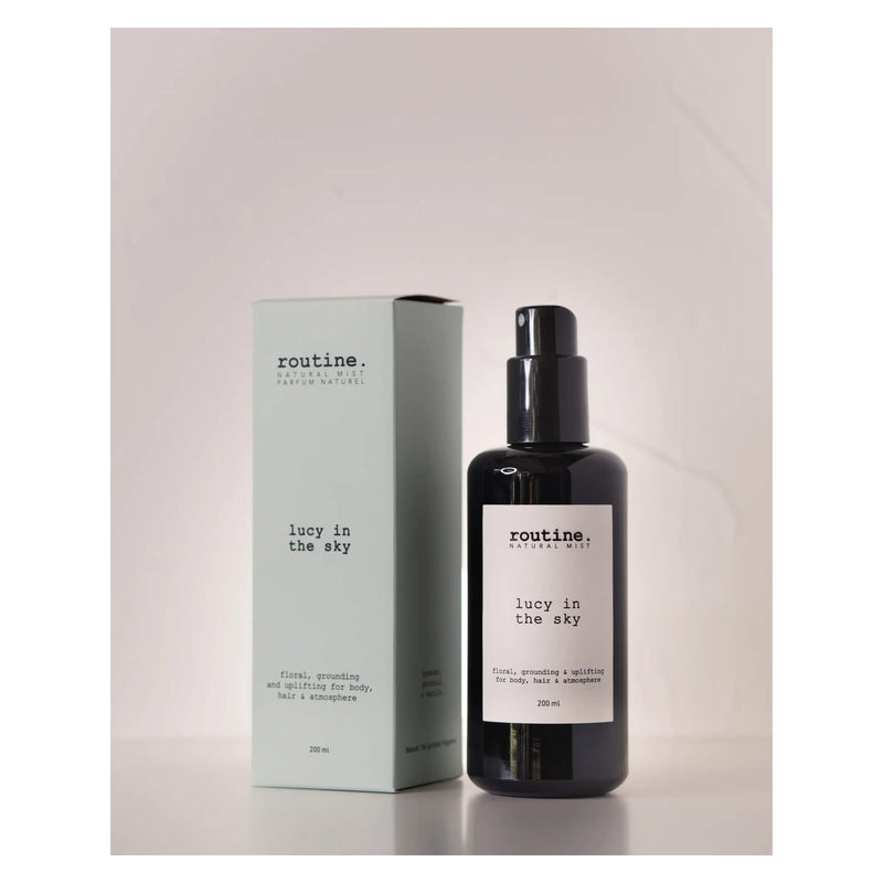 Routine Body, Hair & Atmosphere Mist - Lucy in the Sky Box & Bottle
