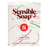 Box of Sensible Co. Candy Cane Bar Soap 110g
