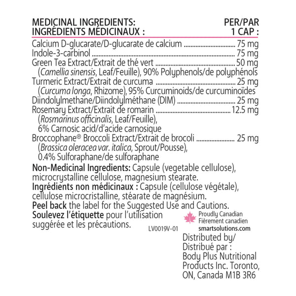 Smart Solutions Lorna Vanderhaeghe Estro Smart - 120 Vegetarian Capsules Information
