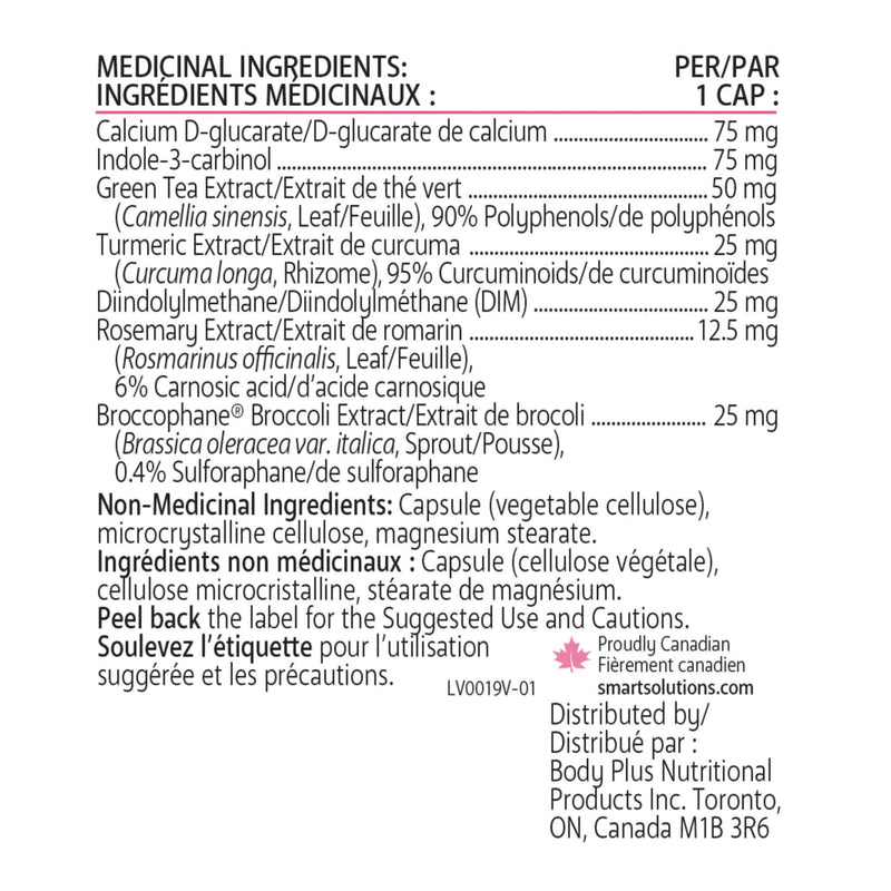 Smart Solutions Lorna Vanderhaeghe Estro Smart - 120 Vegetarian Capsules Information
