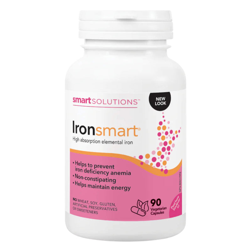  Bottle of Smart Solutions Lorna Vanderhaeghe Iron Smart Capsules -90 Vegetarian Capsules
