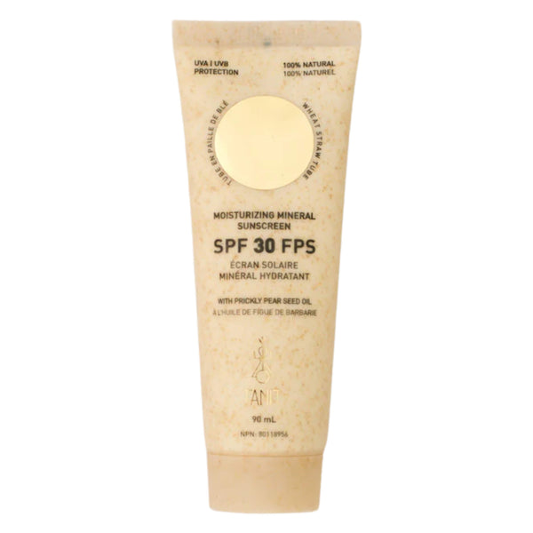 Tube of TANIT Sunscreen SPF30 -Unscented 90ml
