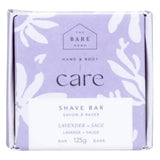 The Bare Home Shave Bar Lavender + Sage Box
