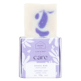 Package & Bar of The Bare Home Shave Bar Lavender + Sage

