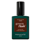 Bottle of The Manicurist Semi-Permanent LED Green Flash - Clove 15mL
