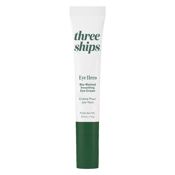 Tube of Three Ships Eye Hero Bio-Retinol Smoothing Eye Cream 15g
