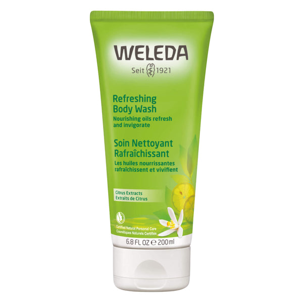 Bottle of Weleda Refreshing Body Wash - Citrus 6.8 Ounces
