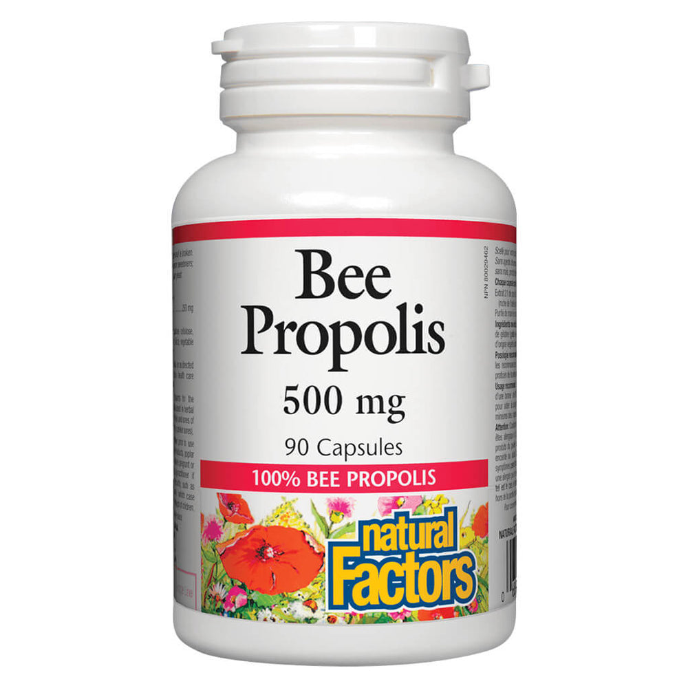 Optimum Health | Natural Factors Bee Propolis 500 mg