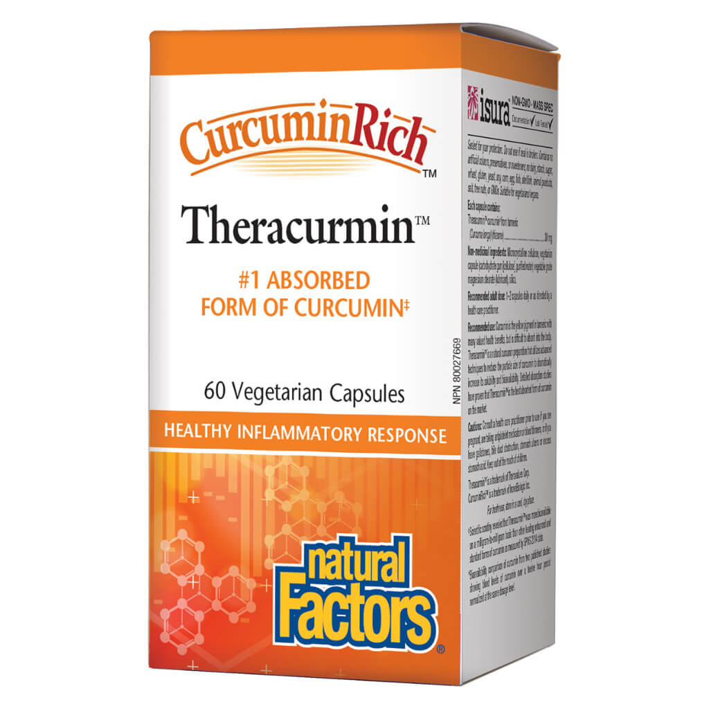 Optimum Health | Natural Factors CurcuminRich™ Theracurmin