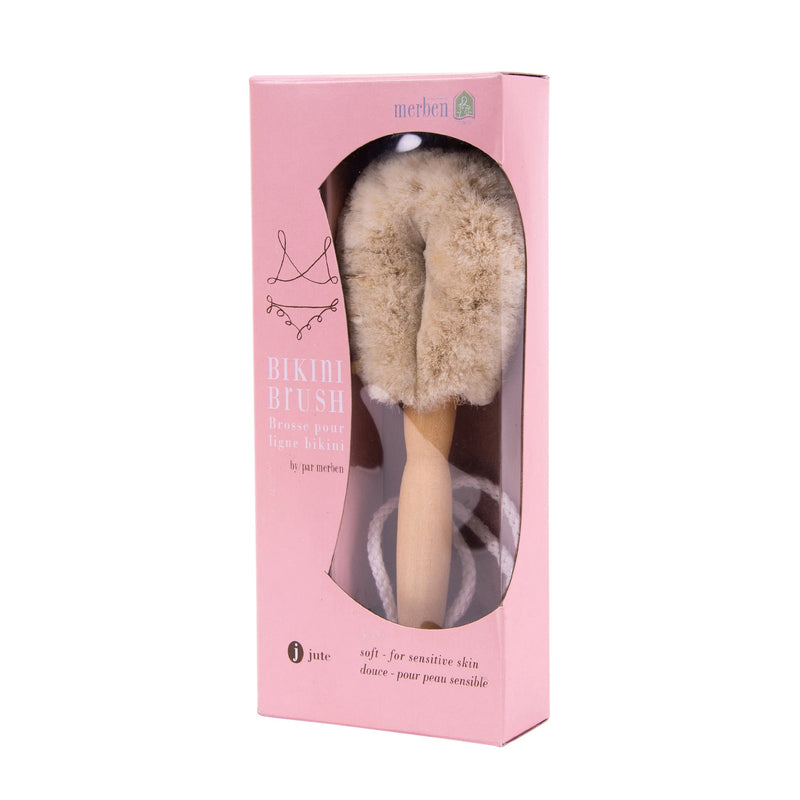 Merben Jute Bikini Brush(Soft) 7Inch Box