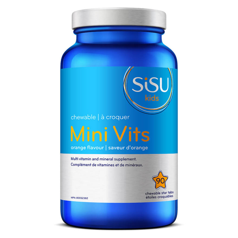 Bottle of Kids Mini Vits Orange 90 Chewables