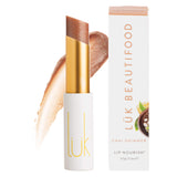LukBeautifood LipNourishNaturalLipstick ChaiShimmer