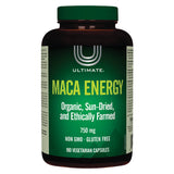 Bottle of Maca Energy 750 mg 180 Vegetarian Capsules