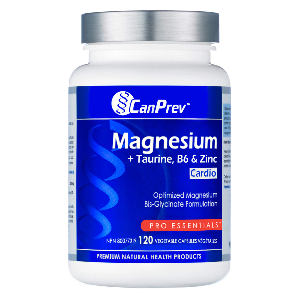 Optimum Health | CanPrev Magnesium + Taurine, B6 & Zinc for Cardio