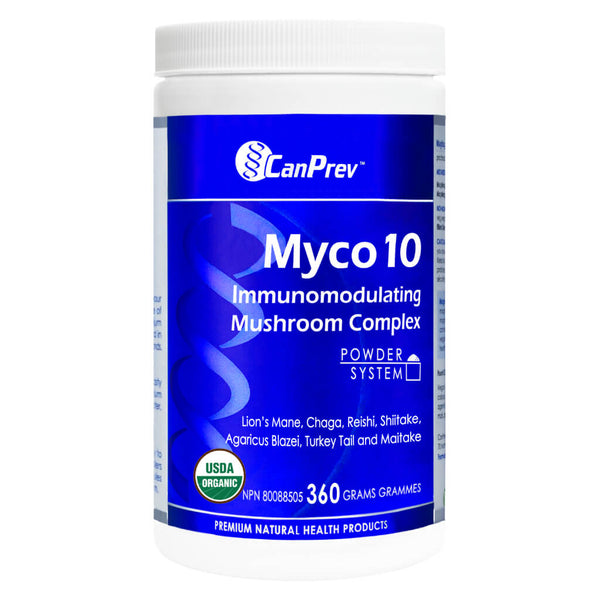 Container of Myco 10 Powder 360 Grams