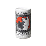 Container of Lulu Organics Organic Hair Powder Lavender & Clary Sage Travel Size 1 Ounce