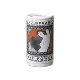 Container of Lulu Organics Organic Hair Powder Patchouli & Amber Travel Size 1 Ounce