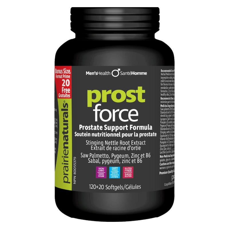 Bottle of Prost Force 120+20 Softgels